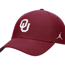 Jordan Youth Jordan OU DriFit Crimson Adjustable Structured Club Cap