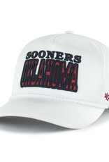 '47 Brand Women's White Satin Oklahoma Sooners Outspoken '47 Hitch