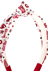 Divine Creations OU College Star Print Knot Headband