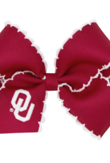 Divine Creations Medium Embroidered Moonstitch OU Bow