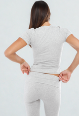 Hype & Vice Women's U of O Sooners Cotton Jersey Tee