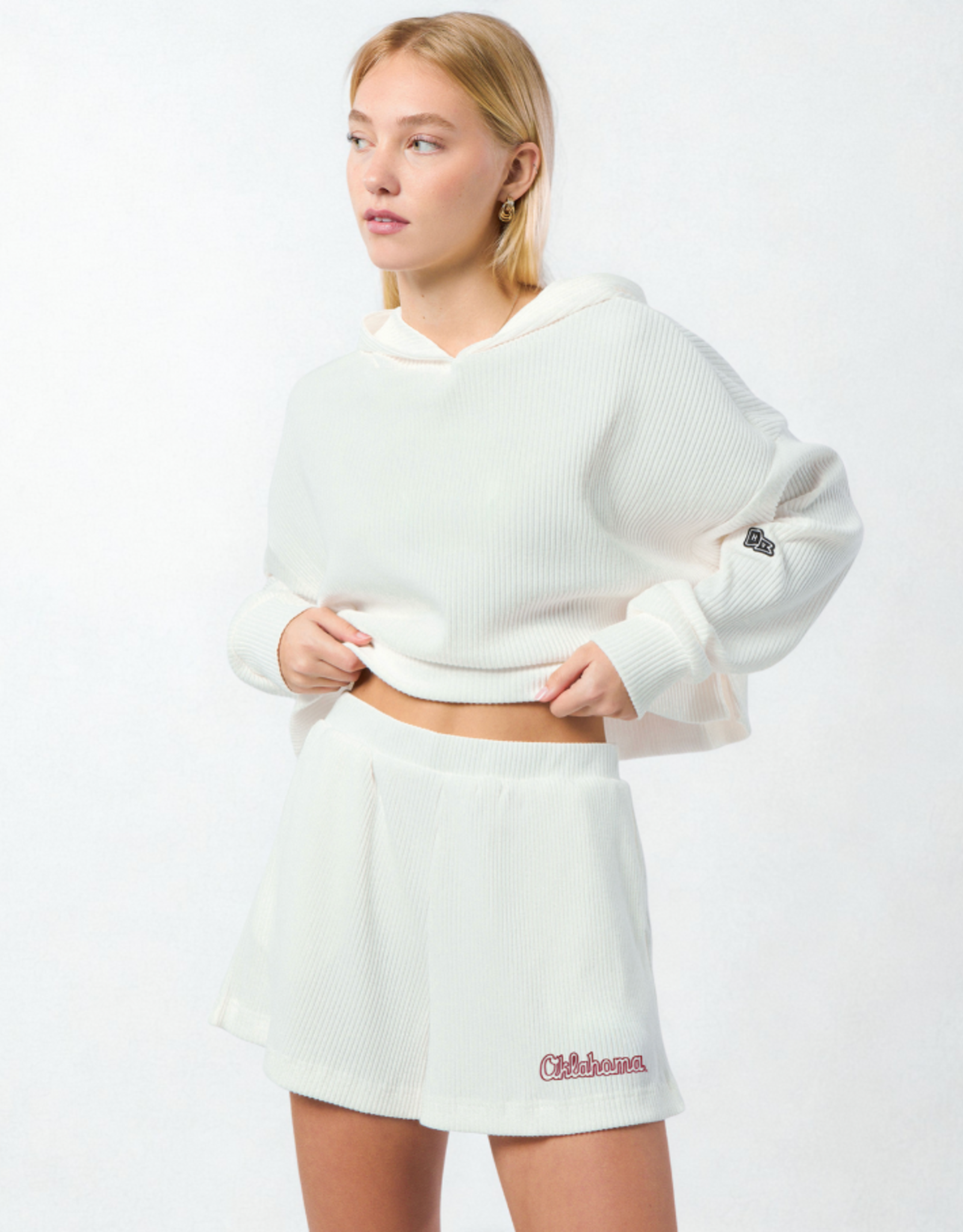 Hype & Vice Women's Oklahoma Warm Up Shorts