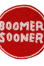Desden Boomer Sooner Beaded Button