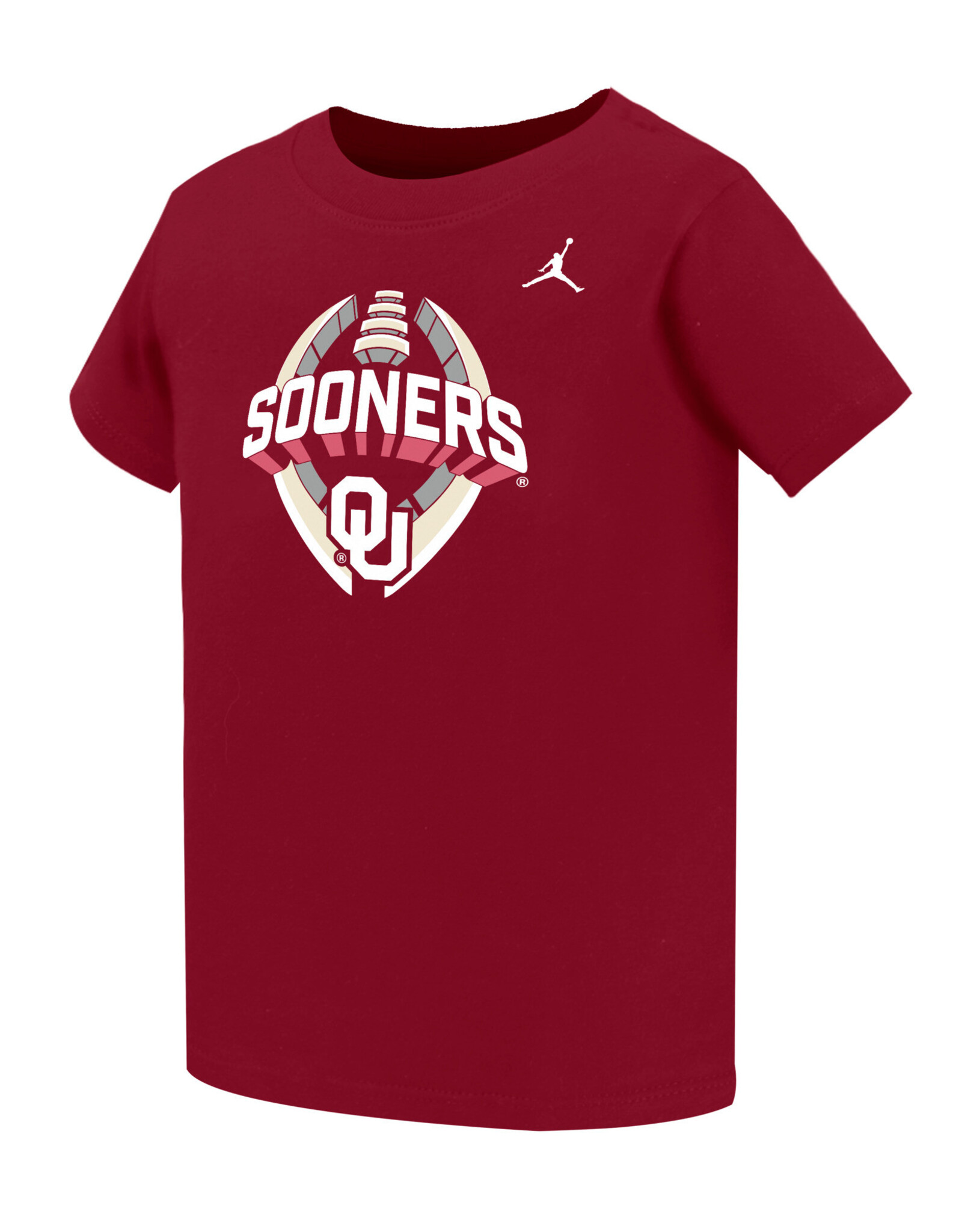 Jordan Toddler Sooners Football Icon Crimson Legend Tee