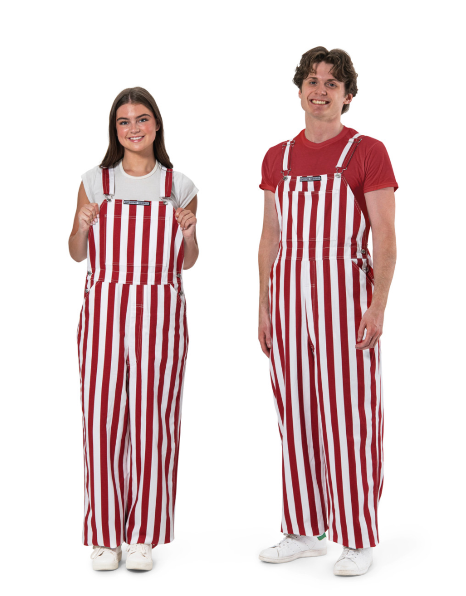 Game Bibs Crimson & White Adult Game Bibs