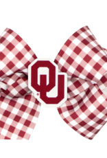 Divine Creations Med Gingham Print OU Bow