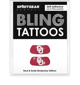 Spirit Gear OU Bling Eye Black Tattoos
