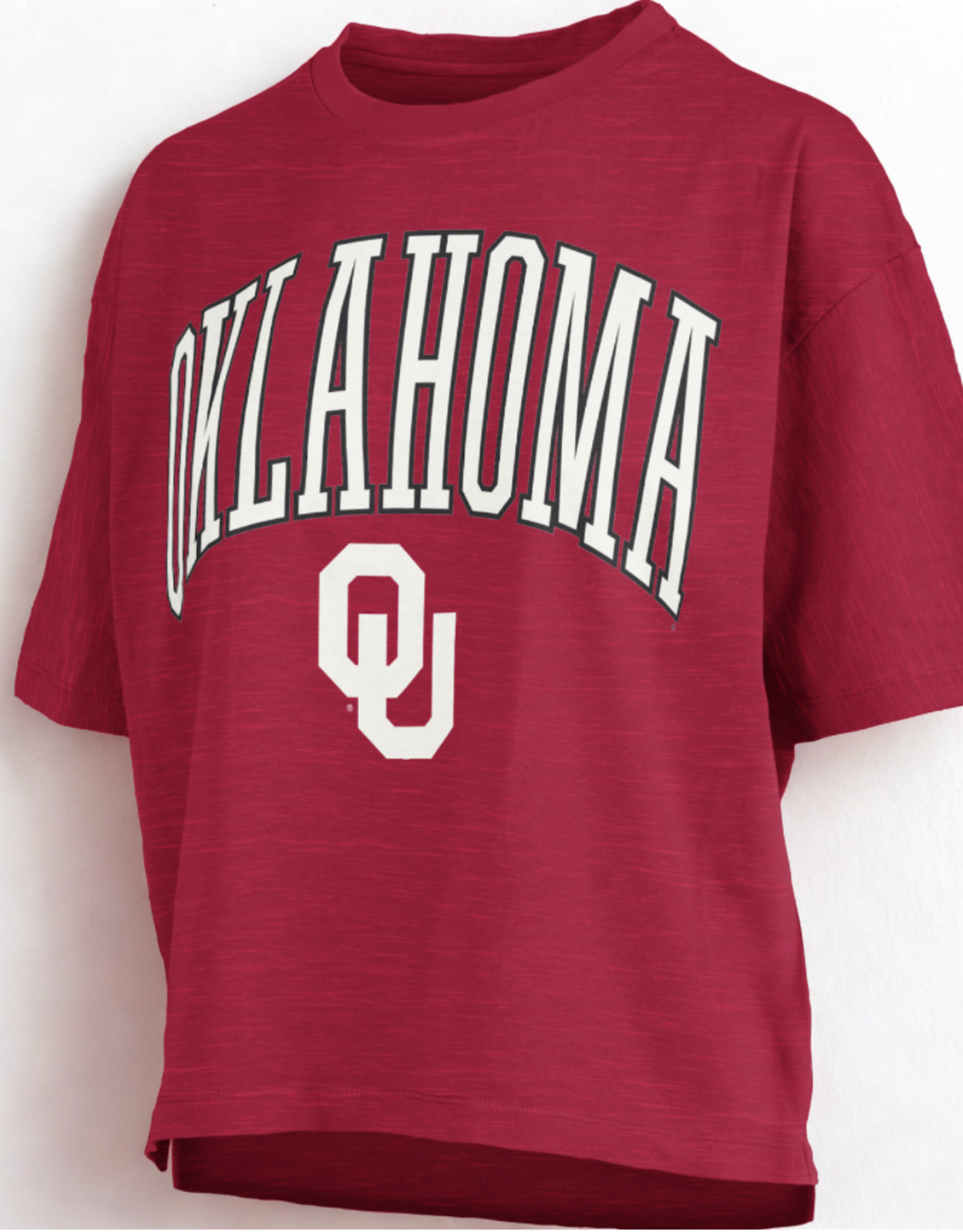 Pressbox Women's Pressbox Oklahoma OU Oversized Slub Top