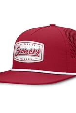 Fanatics Men's Sooner Patch 5-Panel Adjustable Peak Cap