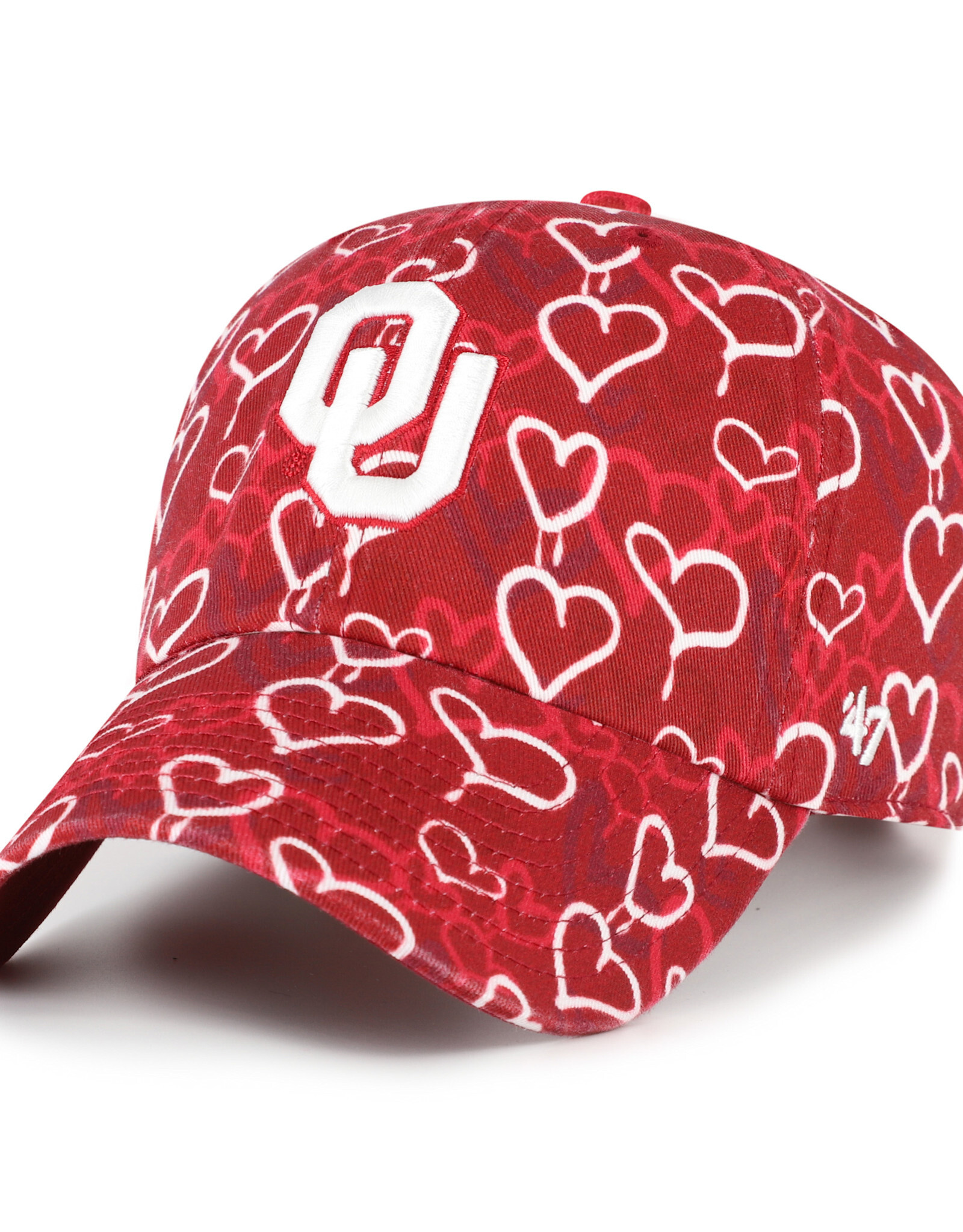 '47 Brand '47 Brand OU Heart Mural 47 Clean up Cap