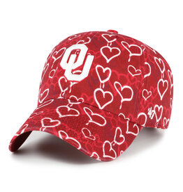 '47 Brand '47 Brand OU Heart Mural 47 Clean up Cap