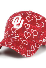 '47 Brand '47 Brand OU Heart Mural 47 Clean up Cap