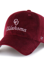 '47 Brand '47 Brand OU Spirited Velour 47 Clean Up Cap