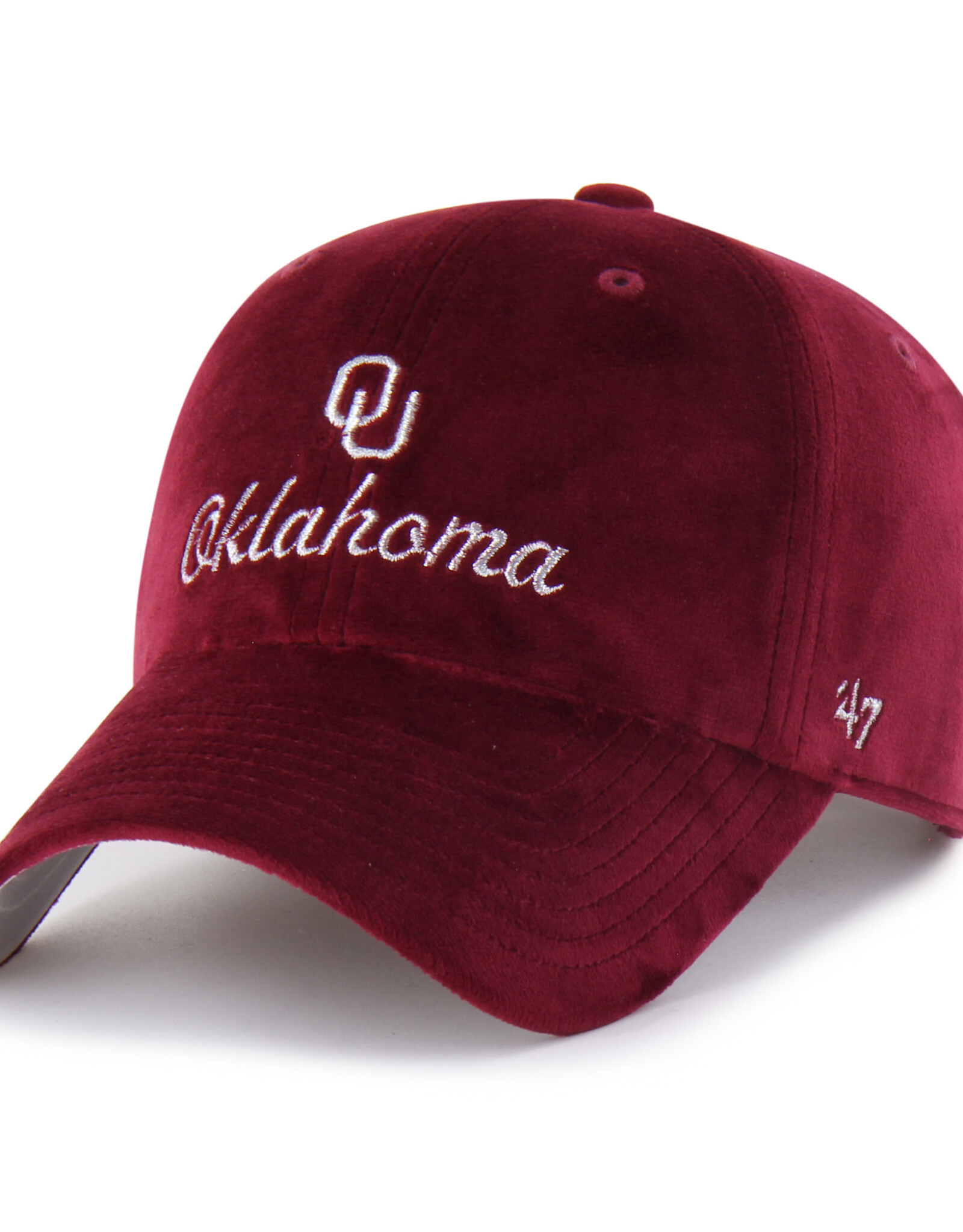 '47 Brand '47 Brand OU Spirited Velour 47 Clean Up Cap