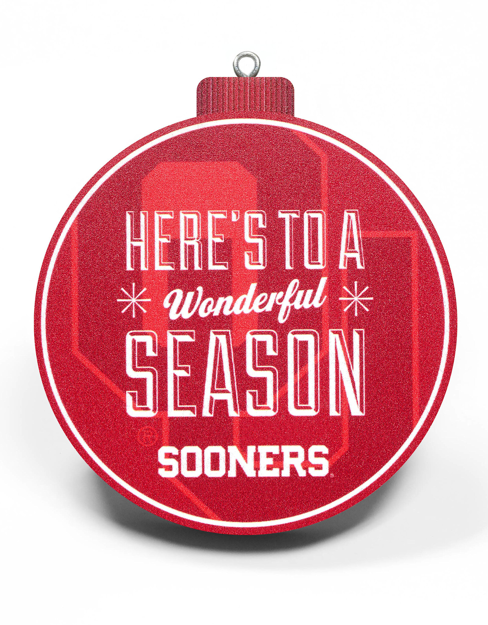 You The Fan OU/Schooner 3D Ornament