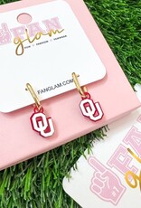 Fan Glam OU Gold Huggies