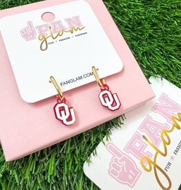 Fan Glam OU Gold Huggies