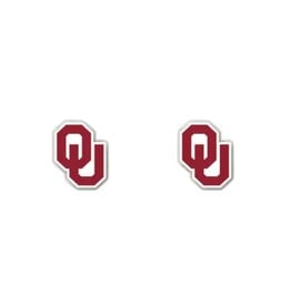 Fan Glam OU Mini Print UV Stud Earrings