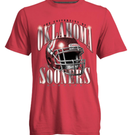 Camp David Oklahoma Sooners Helmet Go To Tee