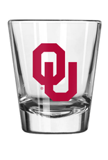 Logo OU 2oz Logo Shot Glass