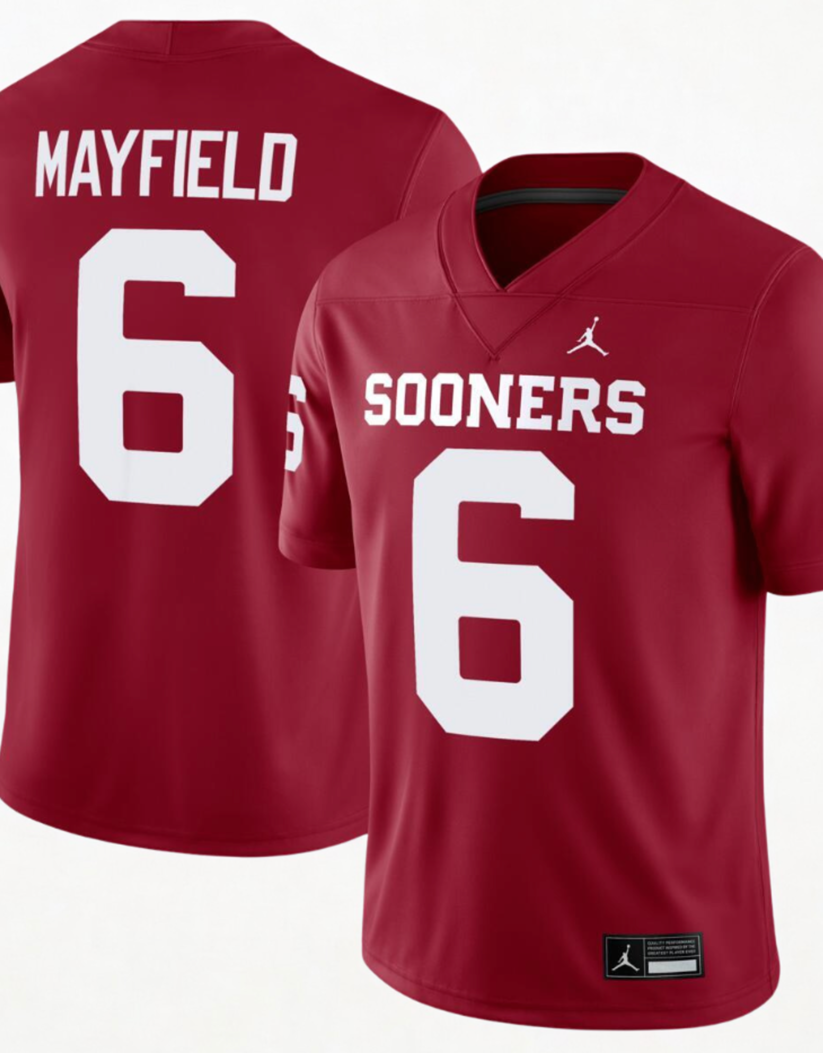 Jordan Jordan Mayfield 6 Crimson Jersey