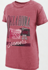 Pressbox Women's Oklahoma "Stephen" Vintage SS Tee