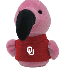 Chelsea Teddy Bear Shortie Plush 4.5" Flamingo