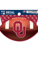 WinCraft Wincraft OU Football Sticker