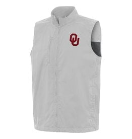 Antigua Men's Stone OU Brisk Vest