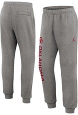 Jordan Men's Gray Jordan Oklahoma Club Fleece Joggers Jordan Men's Gray Jordan Oklahoma Club Fleece Joggers