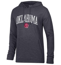 Gear For Sports Mens Oklahoma OU Faded Black Weekender Hoodie