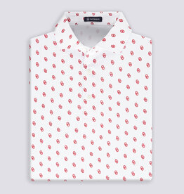 Turtleson Mens White Turtleson Gameday Polo