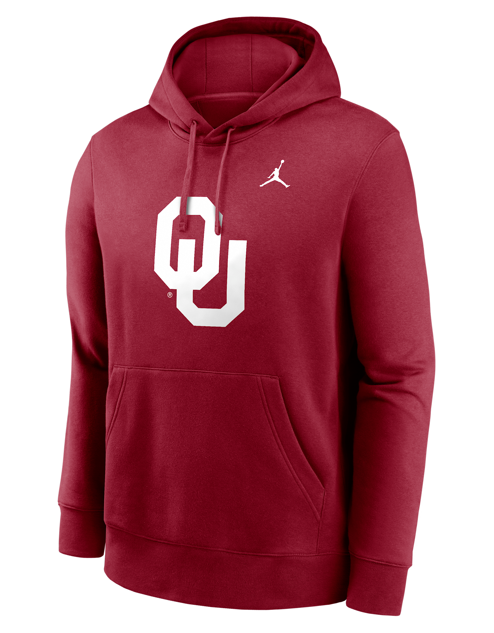 Jordan Men's Jordan OU Crimson Pull-over Club Fleece Hoodie