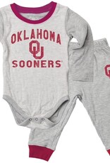 Wes & Willy Oklahoma Jie Jie Hopper LS Onesie Set with Pants Wes & Willy Oklahoma Jie Jie Hopper LS Onesie Set with Pants