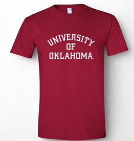 University Silkscreen Crimson Bud Wilkinson SS Tee