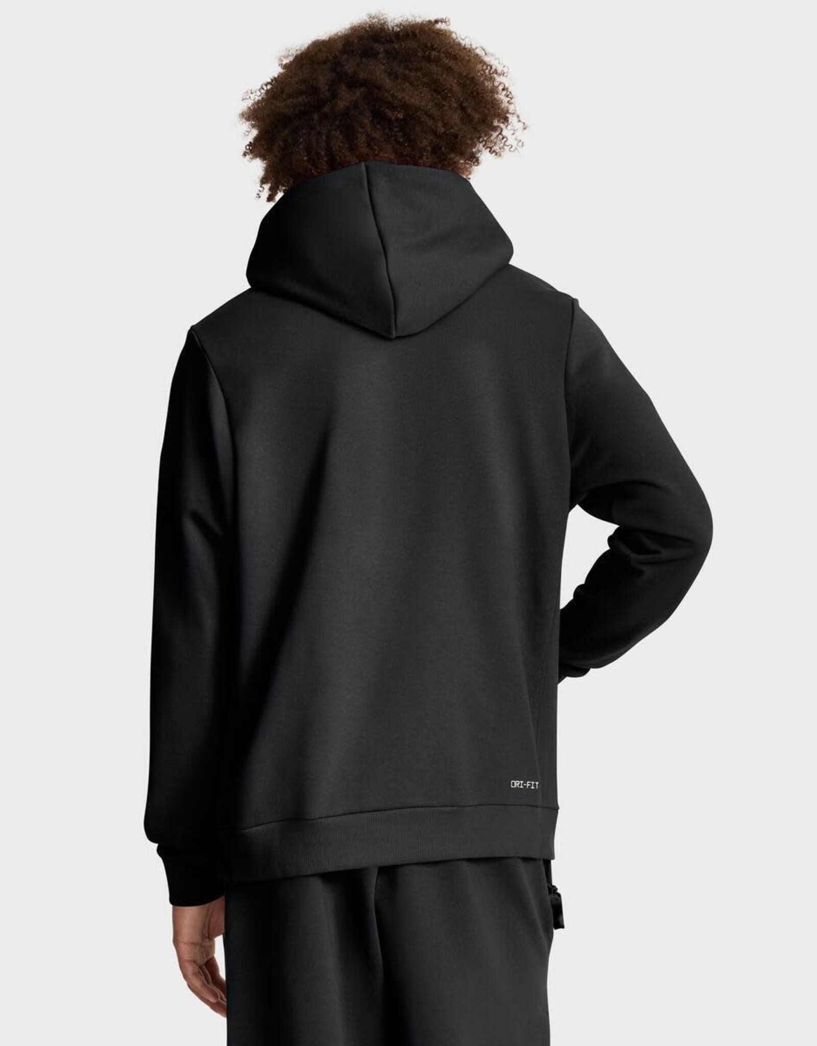 Jordan Mens Black Jordan Oklahoma Dri-Fit Hoodie