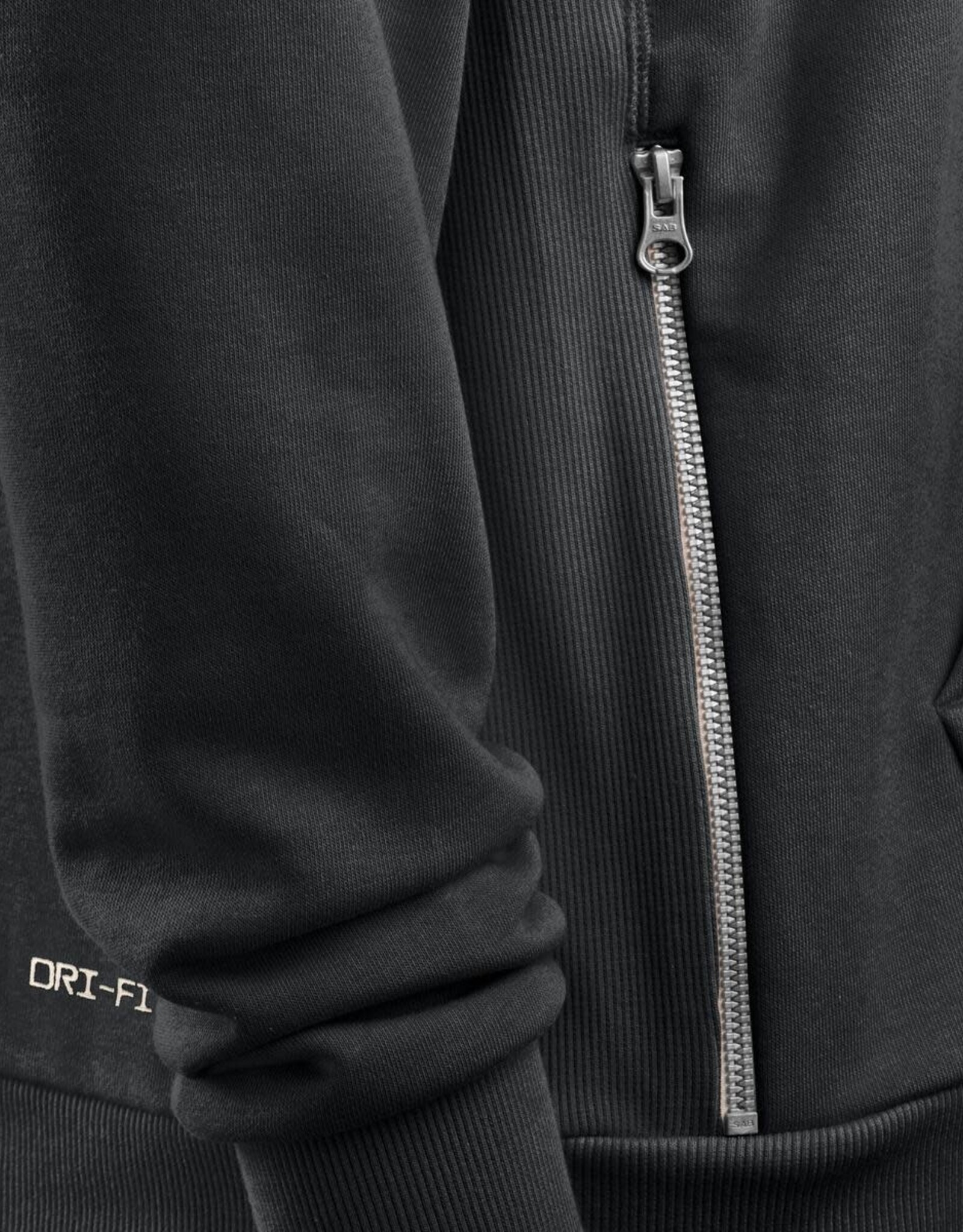 Jordan Mens Black Jordan Oklahoma Dri-Fit Hoodie