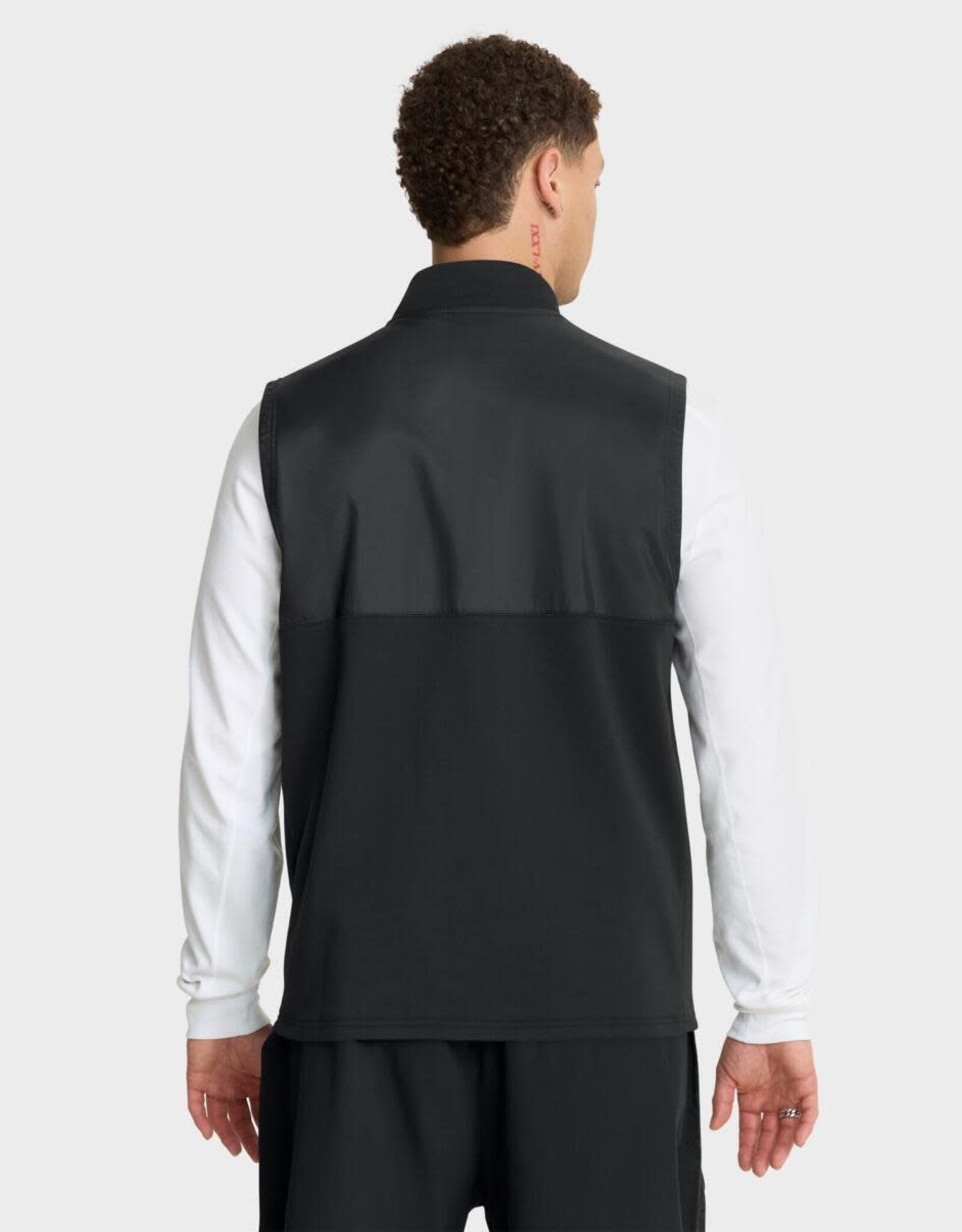 Jordan Mens Jordan OU Black Therma Fit Victory Vest