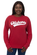 ZooZatz Crimson Script Oklahoma Sport Crew