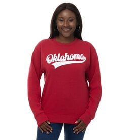 ZooZatz Crimson Script Oklahoma Sport Crew ZooZatz Crimson Script Oklahoma Sport Crew