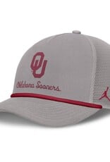 Jordan Jordan OU Academic Pewter Gray Structured Rise Adjustable Cap