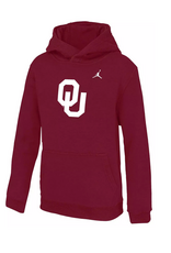 Jordan Youth Jordan Club Fleece Crimson Hoodie