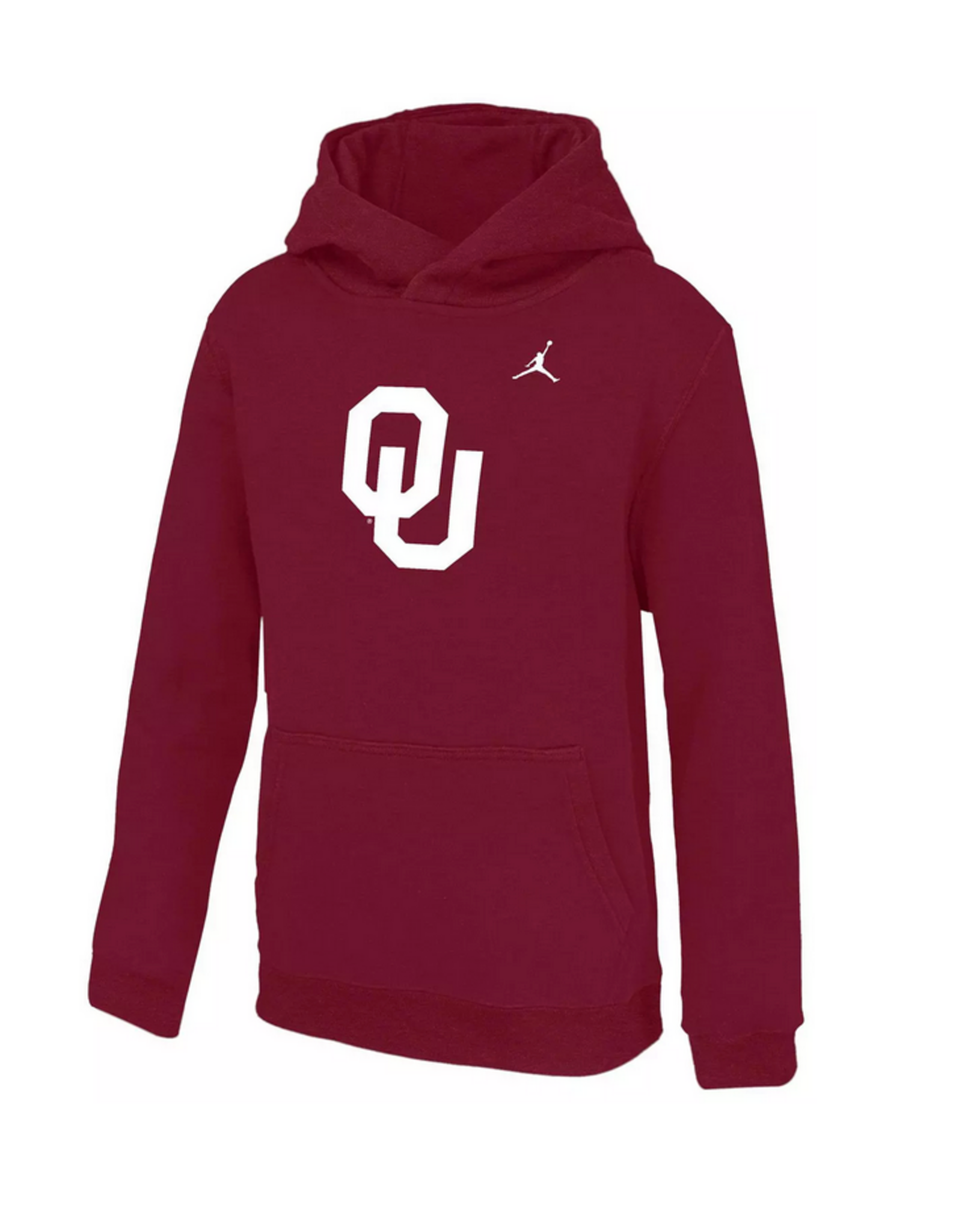 Jordan Youth Jordan Club Fleece Crimson Hoodie