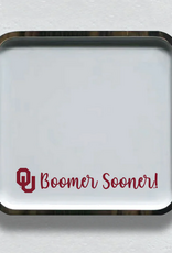 Valiant Gifts Oklahoma Spirit Mango Wood Small Square Tray Valiant Gifts Oklahoma Spirit Mango Wood Small Square Tray