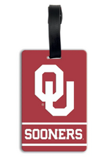WinCraft Oklahoma Sooner PVC Bag Tag