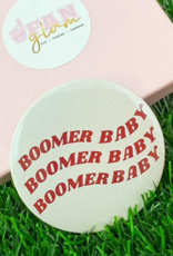 Fan Glam Midi Boomer Baby Button