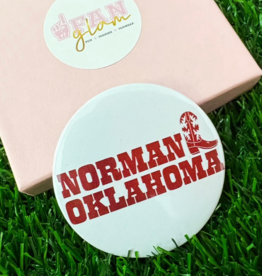 Fan Glam Midi Norman Oklahoma Button