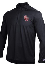 Champion Mens Black Soft Touch OU 1/4 Zip Champion Mens Black Soft Touch OU 1/4 Zip