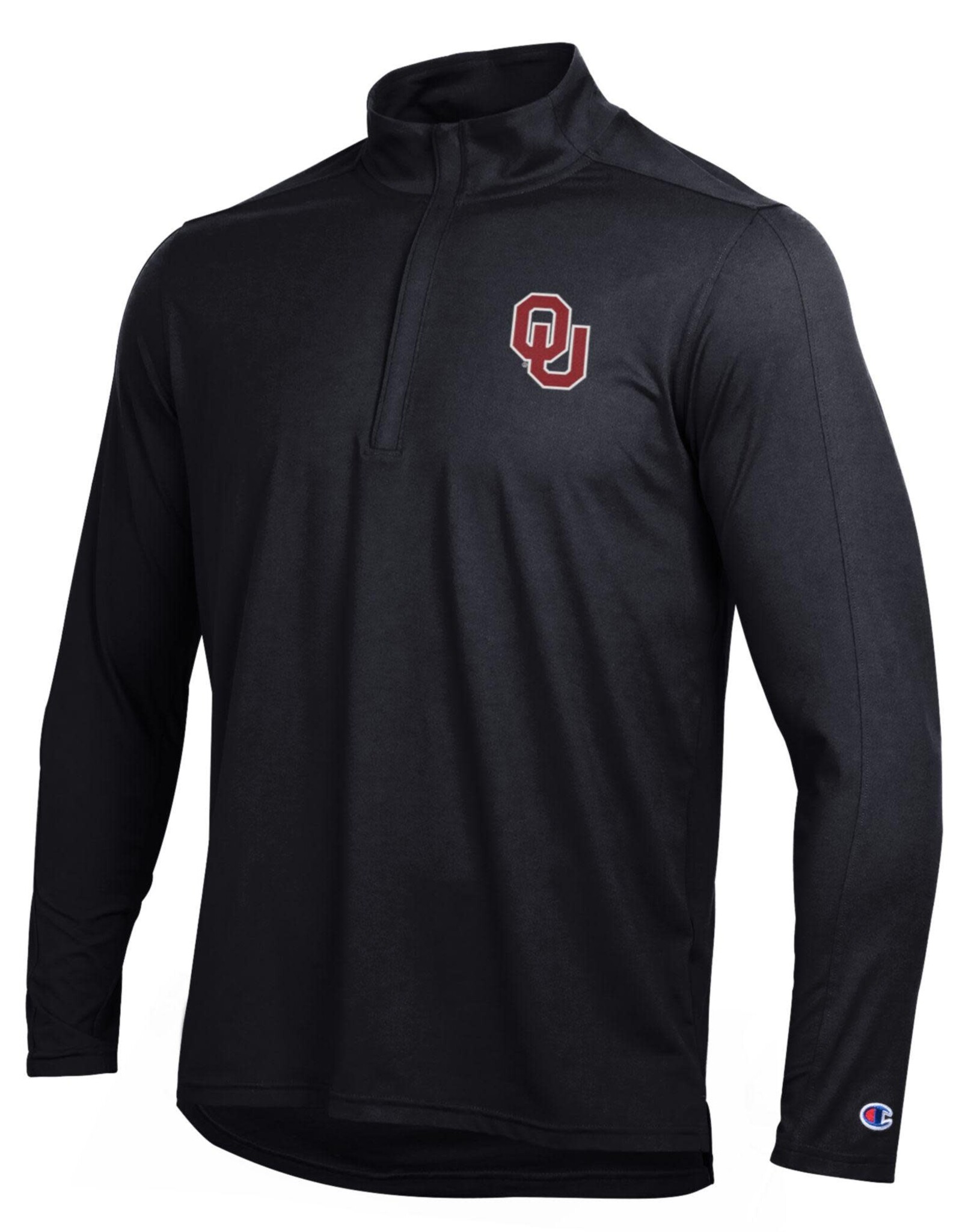 Champion Mens Black Soft Touch OU 1/4 Zip