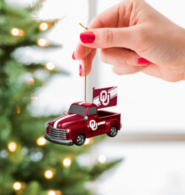 Evergreen OU Rally Truck Ornament